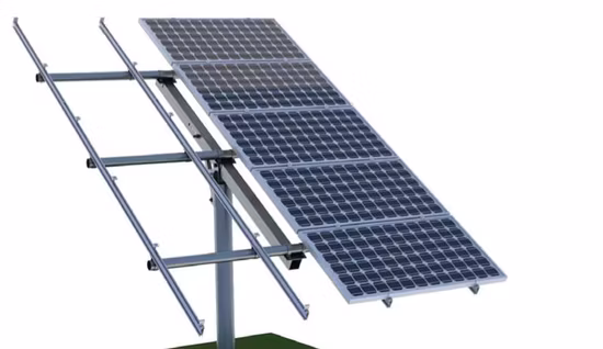 Large-Scale Photovoltaic Projects Ground Photovoltaic Support Installation Solar Support Installation U-Shaped Steel Zinc-Aluminum-Magnesium