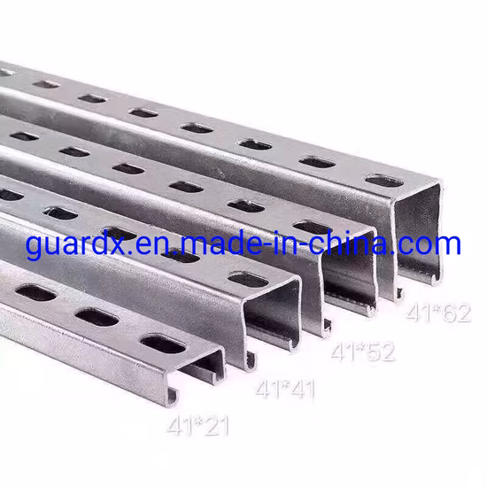 Galvanized Strut Channel 41X41/C Channel/Unistrut/ Seismic Bracing/Seismic Bracket