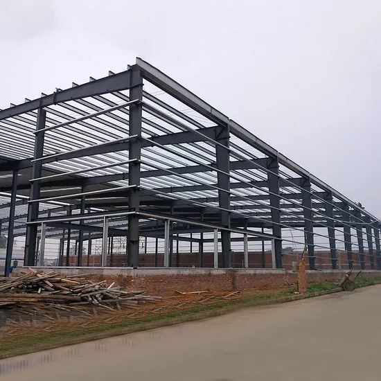 Anti-Seismic Prefabricated Light Steel Structure Warehouse Prefab Workshop with 10t Ton Crane